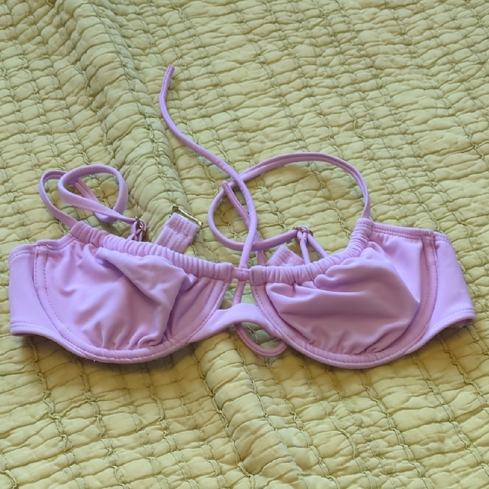 Lavender Bikini Top